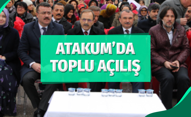 Atakum'da Toplu Açılış
