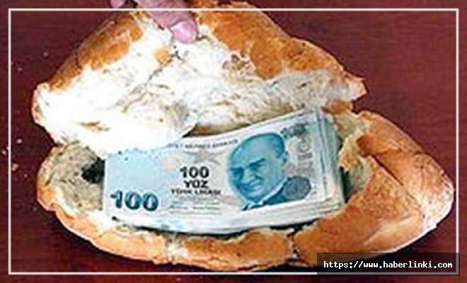 Dilendikleri Parayı Ekmeğin Arasına Sakladılar