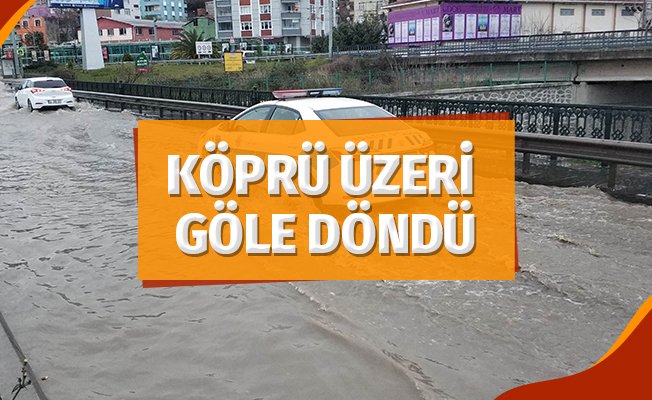 Köprü Üzeri Göle Döndü