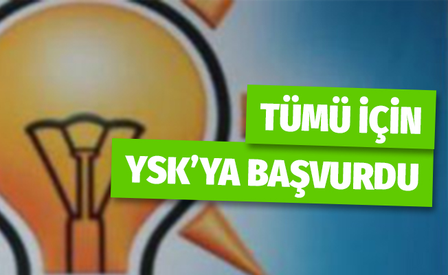 AK Parti İstanbul'da Tüm Oyların Sayılmasını İstedi