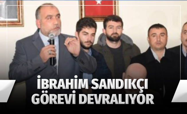 Canik'te Sandıkçı Görevi Devralıyor