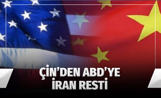 Çin'den ABD'ye İran resti: 'İşbirliğimiz devam edecek'