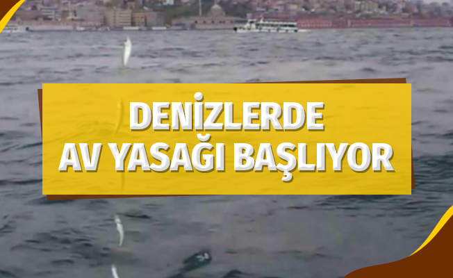 Denizlerde Av Yasağı Başlıyor