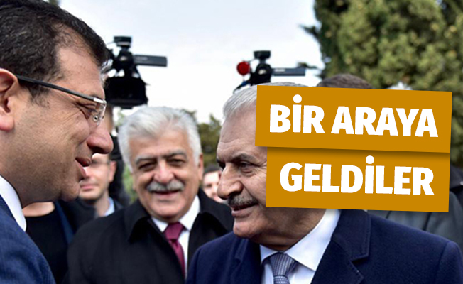 Ekrem İmamoğlu ve Binali Yıldırım Bir Araya Geldi