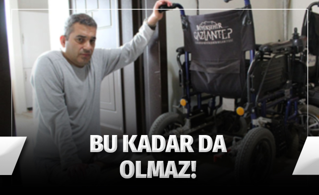 Hırsızlar Engelli Aracındaki Aküyü Çaldılar