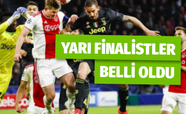 Şampiyonlar Ligi Yarı Finalistleri Belli Oldu