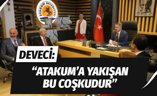 Başkan Deveci: “Atakum'a yakışan bu coşkudur”