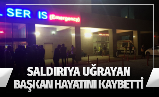 Bıçaklı saldırıya uğrayan Konya Doğanhisar Belediye Başkanı hayatını kaybetti