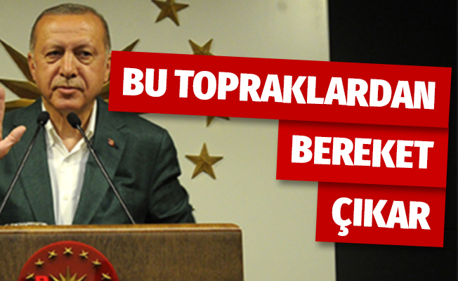 Cumhurbaşkanı Erdoğan: 'Bu topraklardan darbe çıkmaz, bereket çıkar'