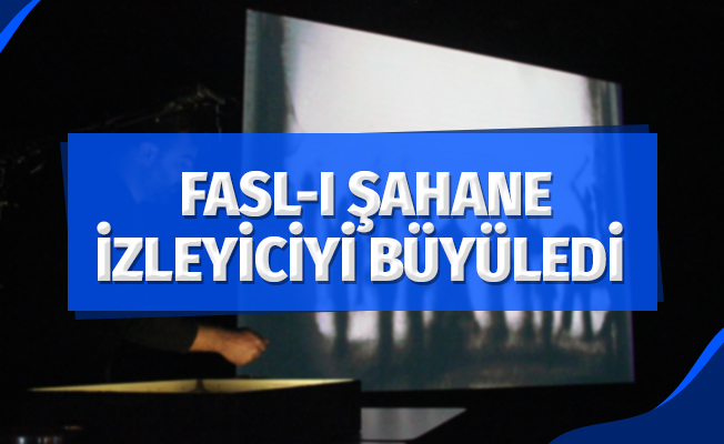 Fasl-ı Şahane kum sanatı gösterisi izleyiciyi büyüledi