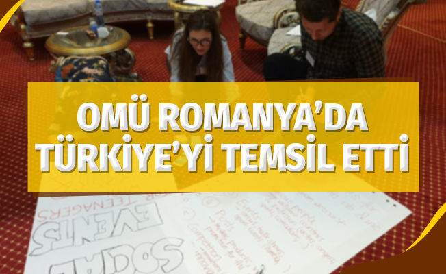 OMÜ Romanya’da Türkiye’yi temsil etti