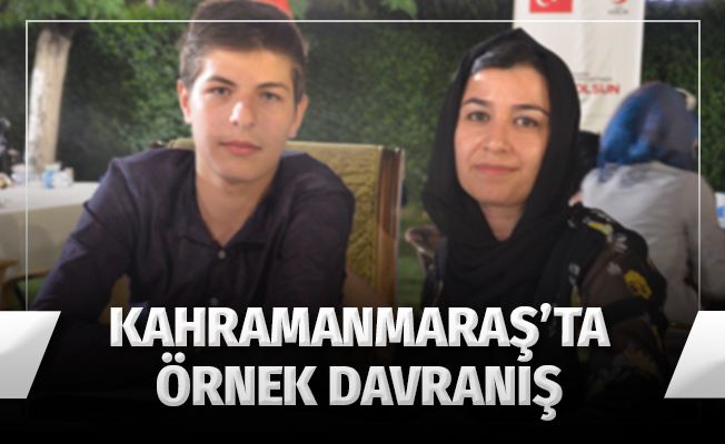 Suriyeli genç Kahramanmaraş'ta gönülleri fethetti
