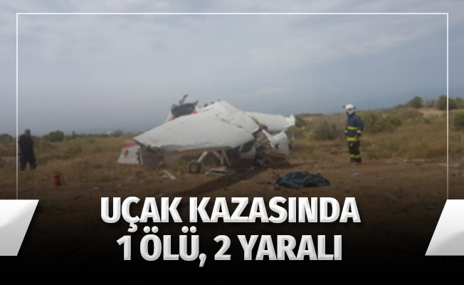 Antalya'da eğitim uçağı düştü: 1 ölü