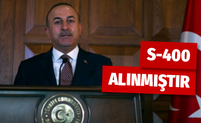 Bakan Çavuşoğlu'ndan ABD'nin S-400 mektubuna yanıt