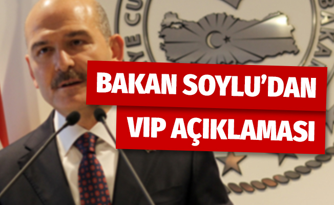 Bakan Soylu'dan İmamoğlu'nun VIP salonuna alınmamasıyla ilgili açıklama