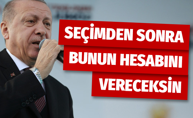 Cumhurbaşkanı Erdoğan'dan sert 'İmamoğlu' açıklaması