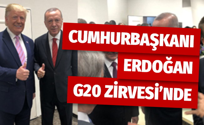 Cumhurbaşkanı Erdoğan G20 Zirvesi'nde