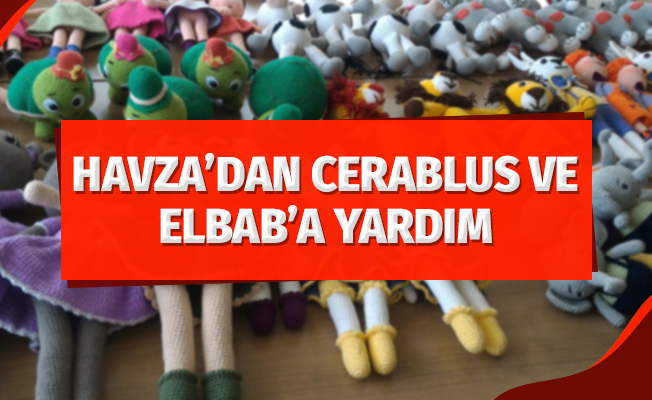 Havza'dan Cerablus ve ElBab'a yardım