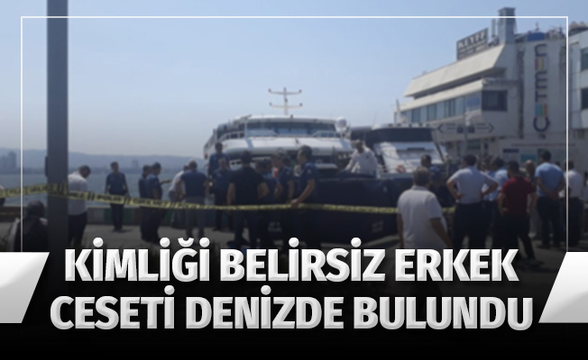İzmir'de denizde ceset bulundu