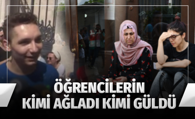 Sınava geç kalan öğrencilerin kimi ağladı kimi güldü