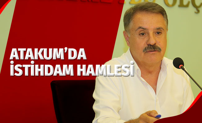 Atakum'da istihdam hamlesi