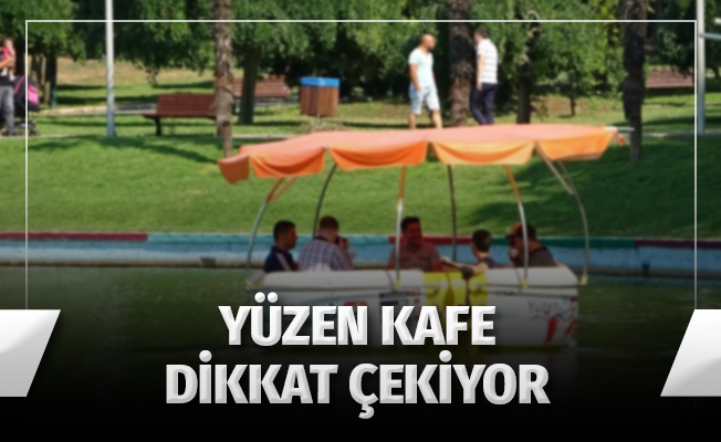 Bu kafe yüzüyor