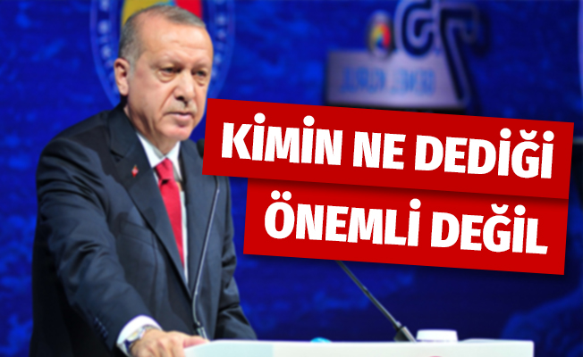 Cumhurbaşkanı net konuştu: Yolumuzdan alıkoyamazlar