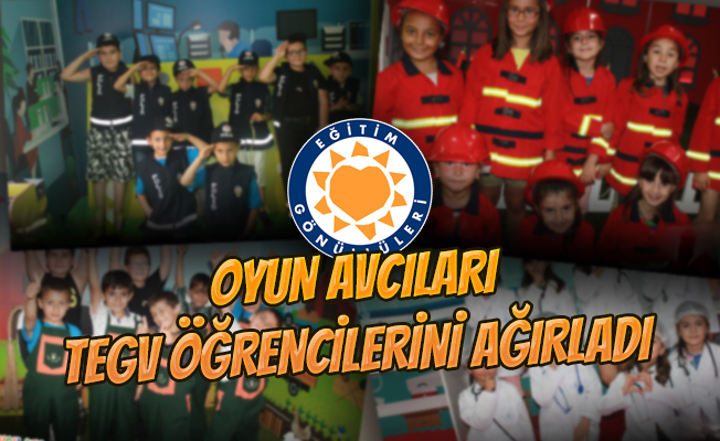 Oyun Avcıları TEGV öğrencilerini ağırladı