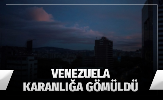 Venezuela'da 23 eyaletten 18'i karanlıkta