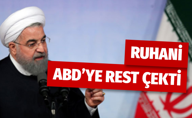 Ruhani: 'Yaptırımlar kaldırılmadıkça müzakere yok'