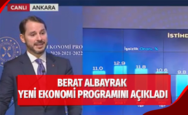 Berat Albayrak yeni ekonomi programını açıkladı