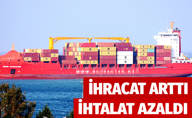 Samsun’da ihracat arttı, ithalat azaldı
