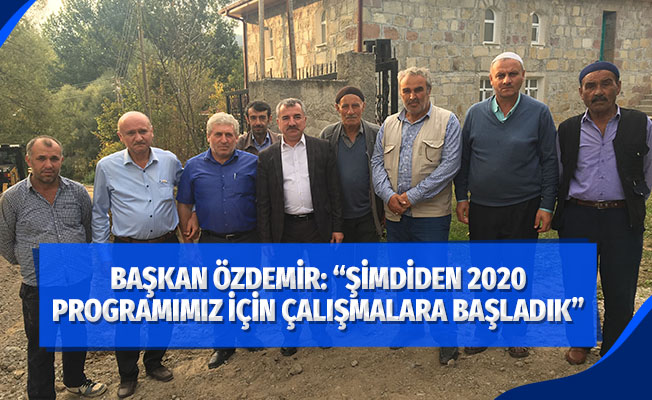 Başkan Özdemir: “Önceliğimiz kırsal mahallelerimizdeki yaşam standartlarını yükseltmek”