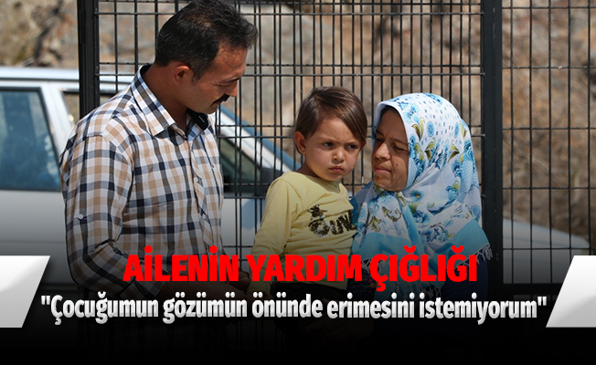 Minik Meryem günden güne eriyor