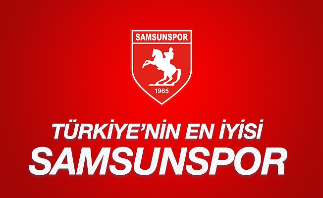 Türkiye'nin en iyisi Samsunspor