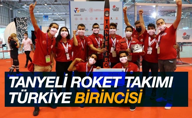 Tanyeli Roket Takımı TEKNOFEST 2020’de Türkiye birincisi