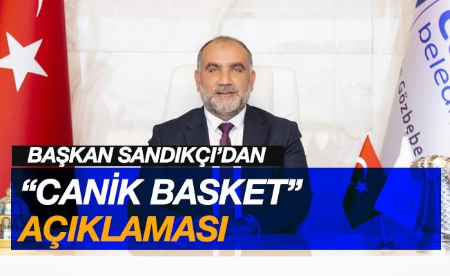 Canik Belediyesi’nden “Canik Basket” açıklaması