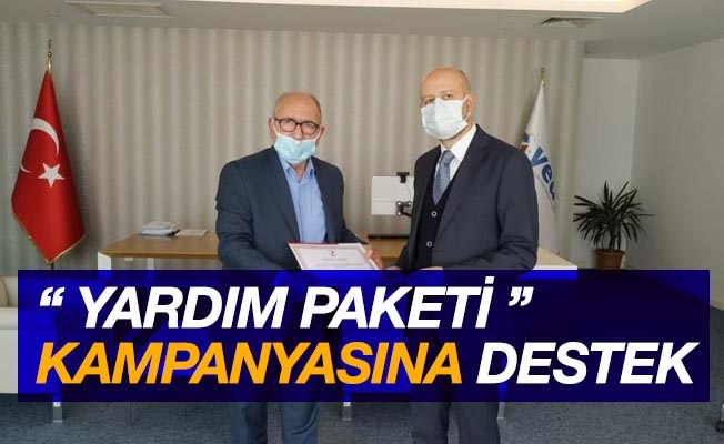 “Yardım Paketi” kampanyasına destekler sürüyor