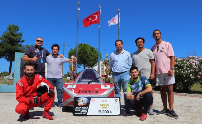 1 TL ile 250 kilometre giden elektrikli araç yaptılar,  TEKNOFEST’te 2 ödül birden aldılar