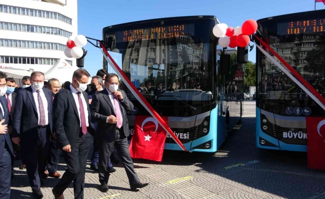 Samsun’da ulaşım filosuna 30 yeni otobüs