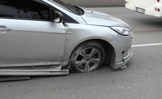 Samsun’da trafik kazaları: 1 yaralı