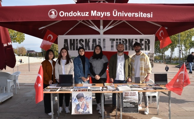 Sürgünün 77. yılında Ahıska Türkleri OMÜ’de anıldı