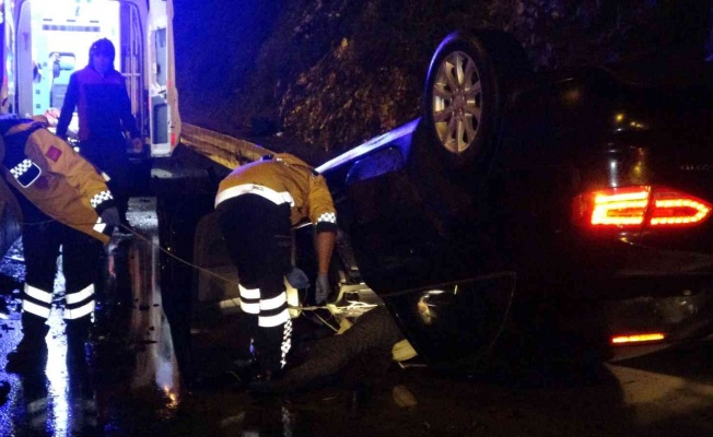 Samsun’da feci kazada muhtar öldü, 1 kişi yaralandı