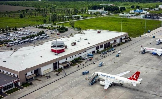 Samsun Havalimanı’nda 2021’de yolcu sayısı yüzde 32 arttı