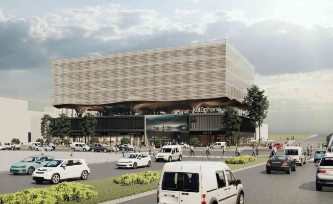 Tamamlandığında Türkiye’nin en büyük kütüphanelerinden biri olacak