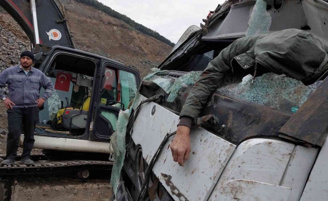 Samsun’da taş ocağında feci kaza: 1 ölü