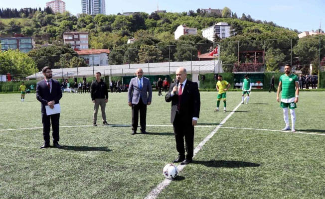 Yurtlar arası futbol turnuvası Türkiye finalleri Samsun’da başladı