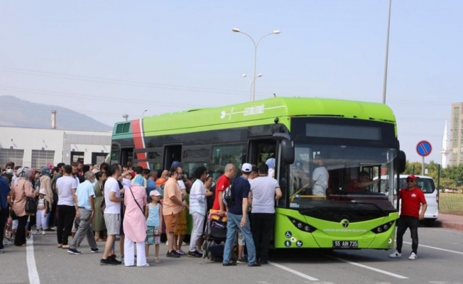 Elektrikli otobüsler ilk gün 9 bin 500 yolcu taşıdı