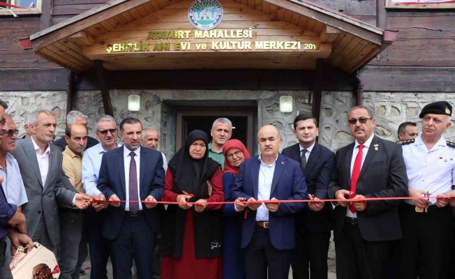 Kavak’ta Şehitlik Anı Evi Kültür Merkezi açıldı