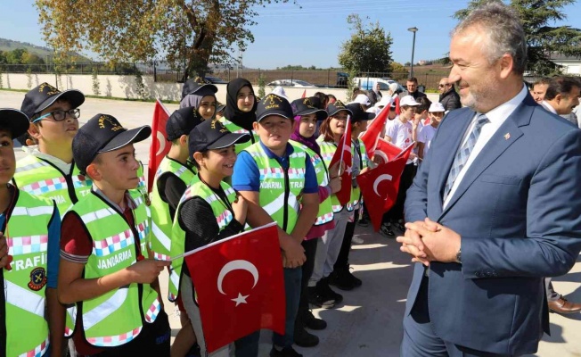 19 Mayıs Belediyesi Çocuk Trafik Eğitim Parkı açıldı